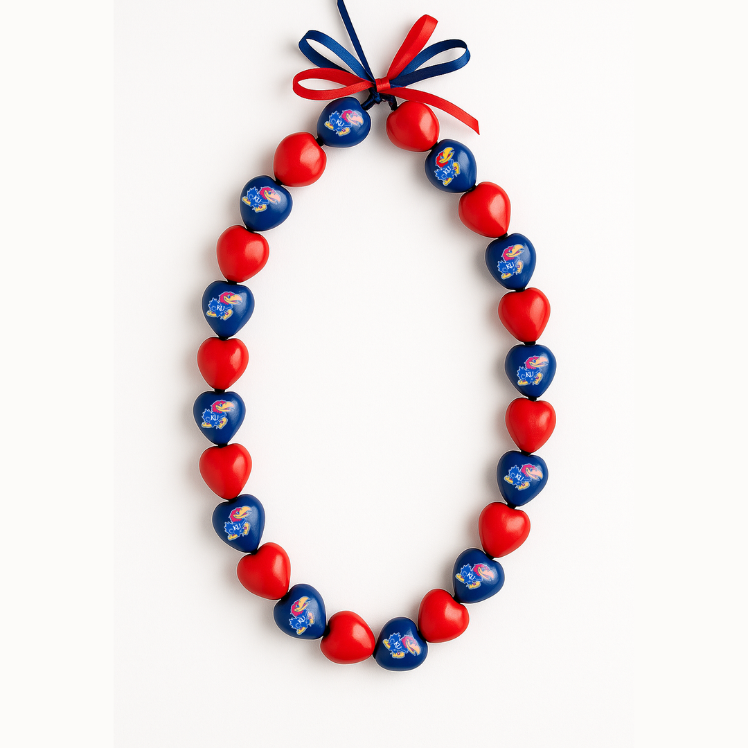 Kansas University Kukui Nut Lei