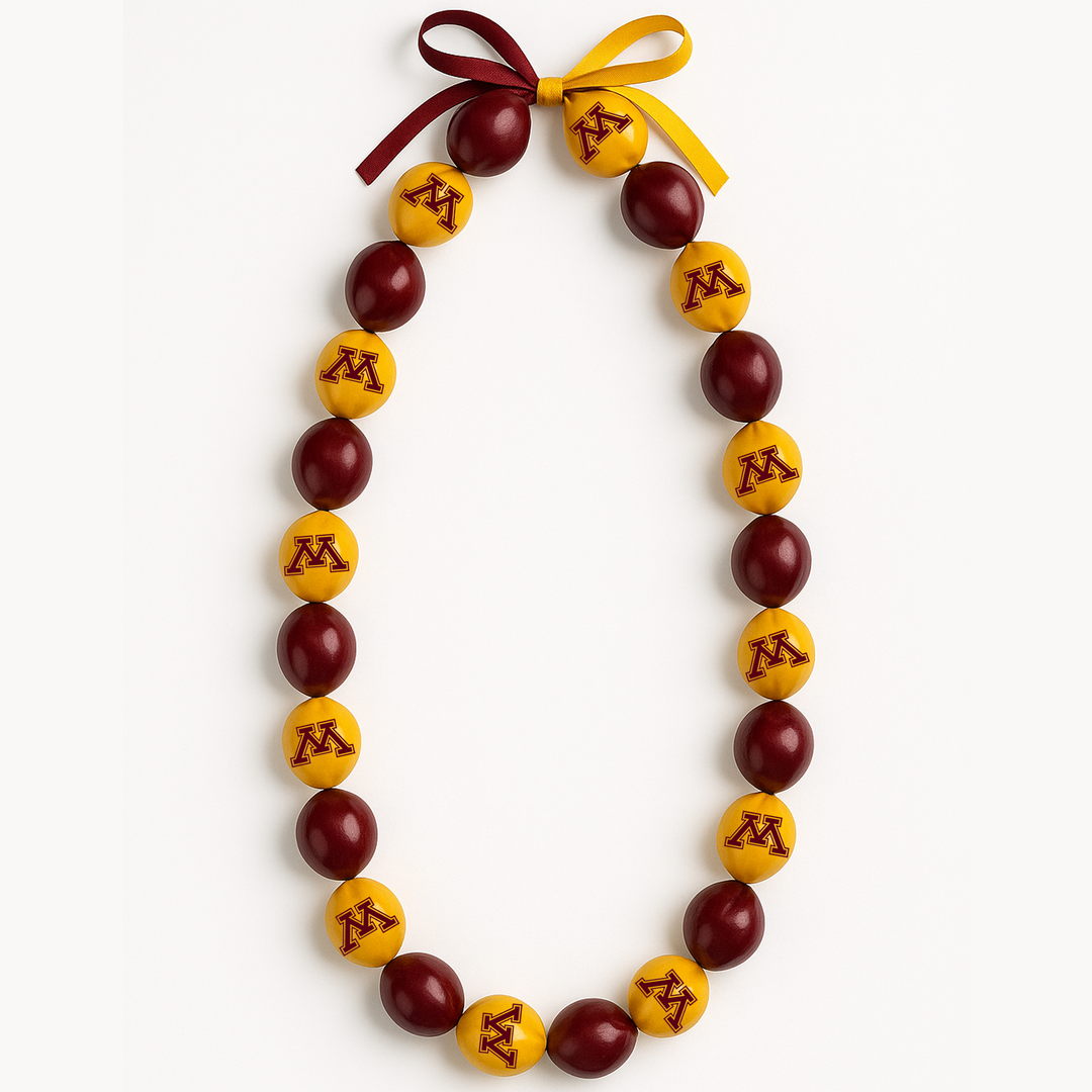 Minnesota University Kukui Nut Lei