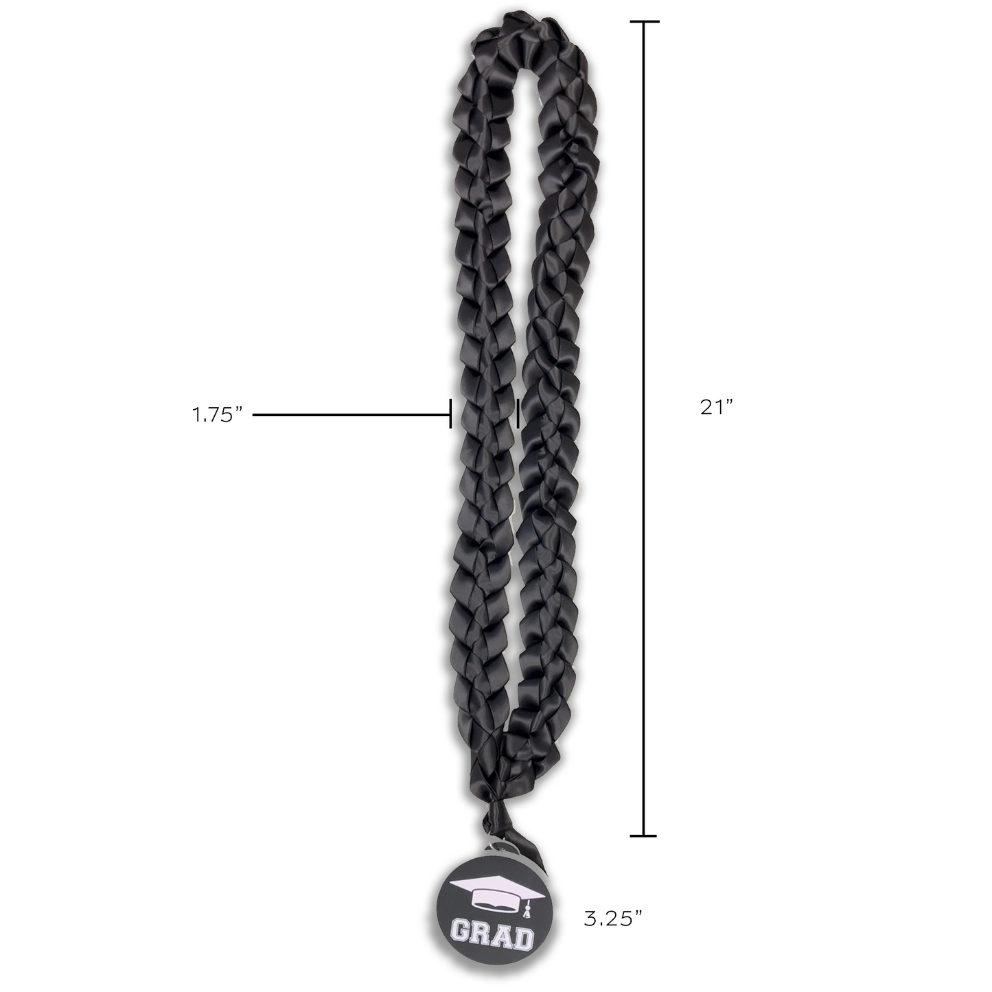 GRAD Ribbon Lei - Green