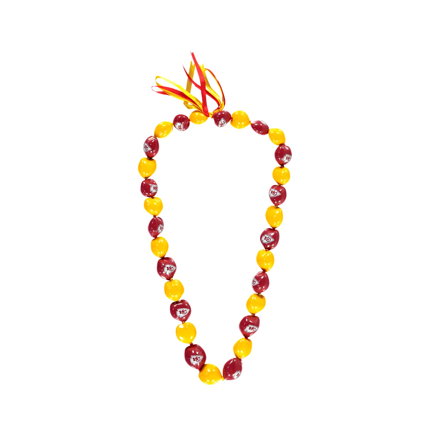 Kansas City Chiefs Kukui Nut Lei