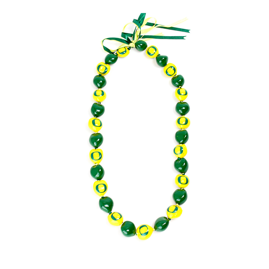 Oregon Ducks Kukui Nut Lei