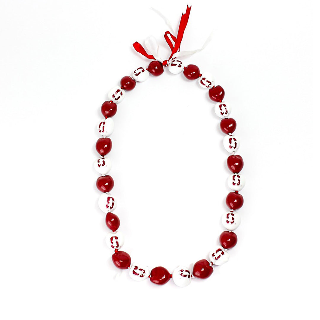Stanford Kukui Nut Lei