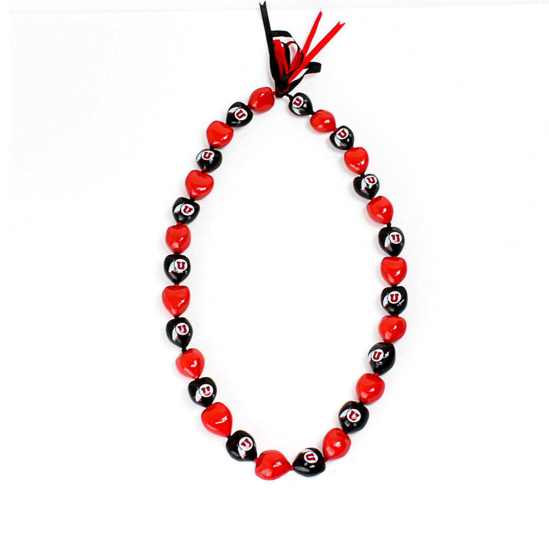 Utah Utes Kukui Nut Lei